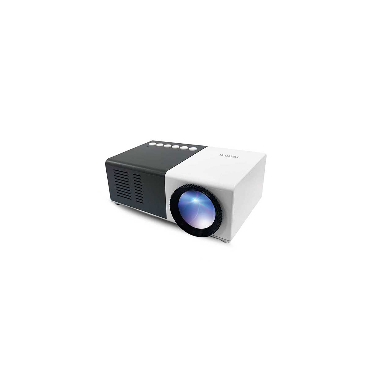 Proyector - Cinema Mini PRIXTON, 320 x 240, 20000 h / -, Full-HD, Blanco