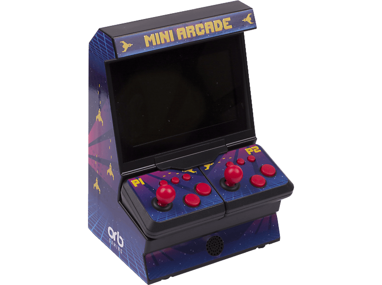 ORB Mini Arcade Machine mit DualController inkl. 300x 8Bit Spielen MediaMarkt