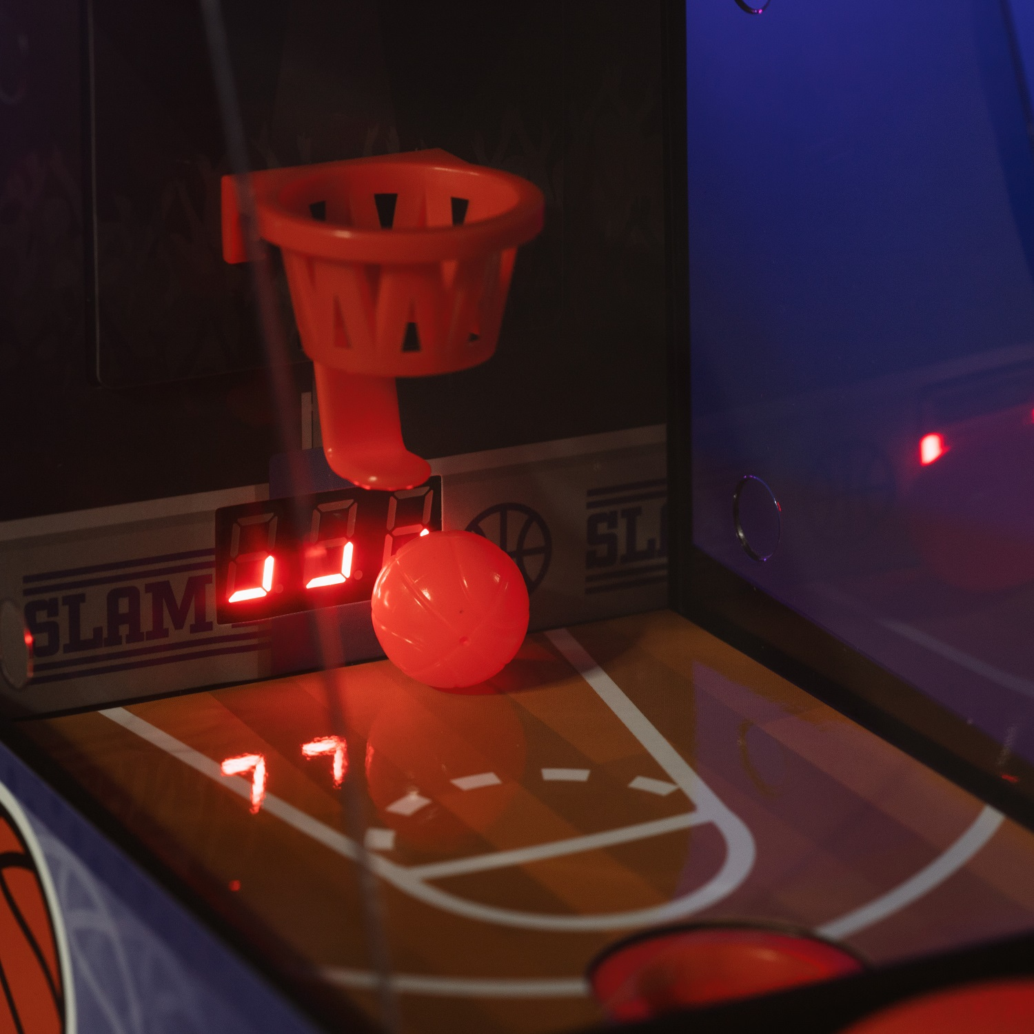 Ball ORB Arcade Machine Basket Retro