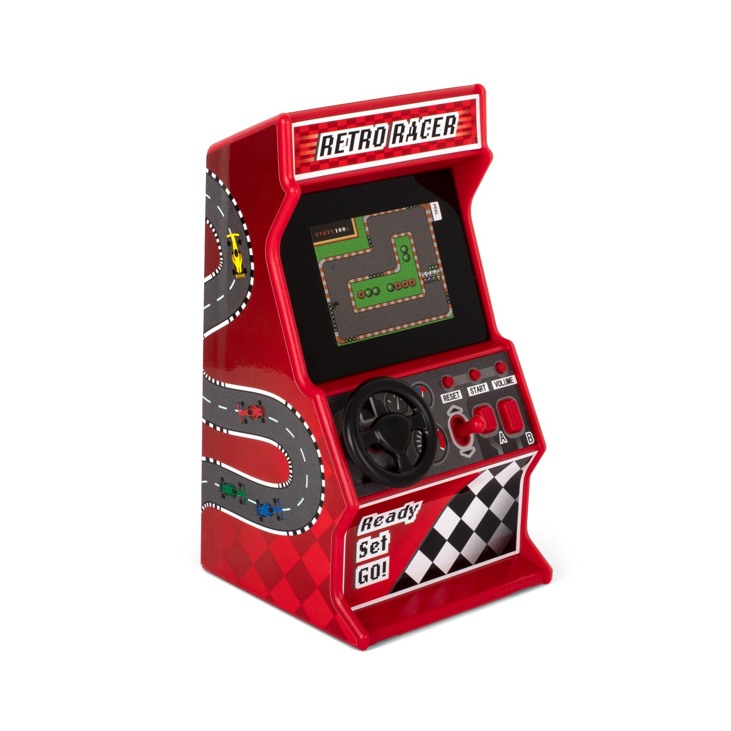 ORB Retro Racing Machine 8-Bit - inkl. Spielen 30x