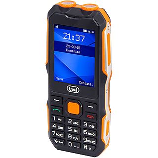 Móvil básico - TREVI Trevi Forte 70 - Teléfono móvil con móvil antigolpes, Pantalla LCD a Color, Bluetooth, 10, 1 GB, 2500 mAh