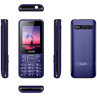 Teléfono móvil - QUBO Teléfono móvil Qubo X229 2,4", Azul Oscuro, Azul, 32 MB, 800 mAh
