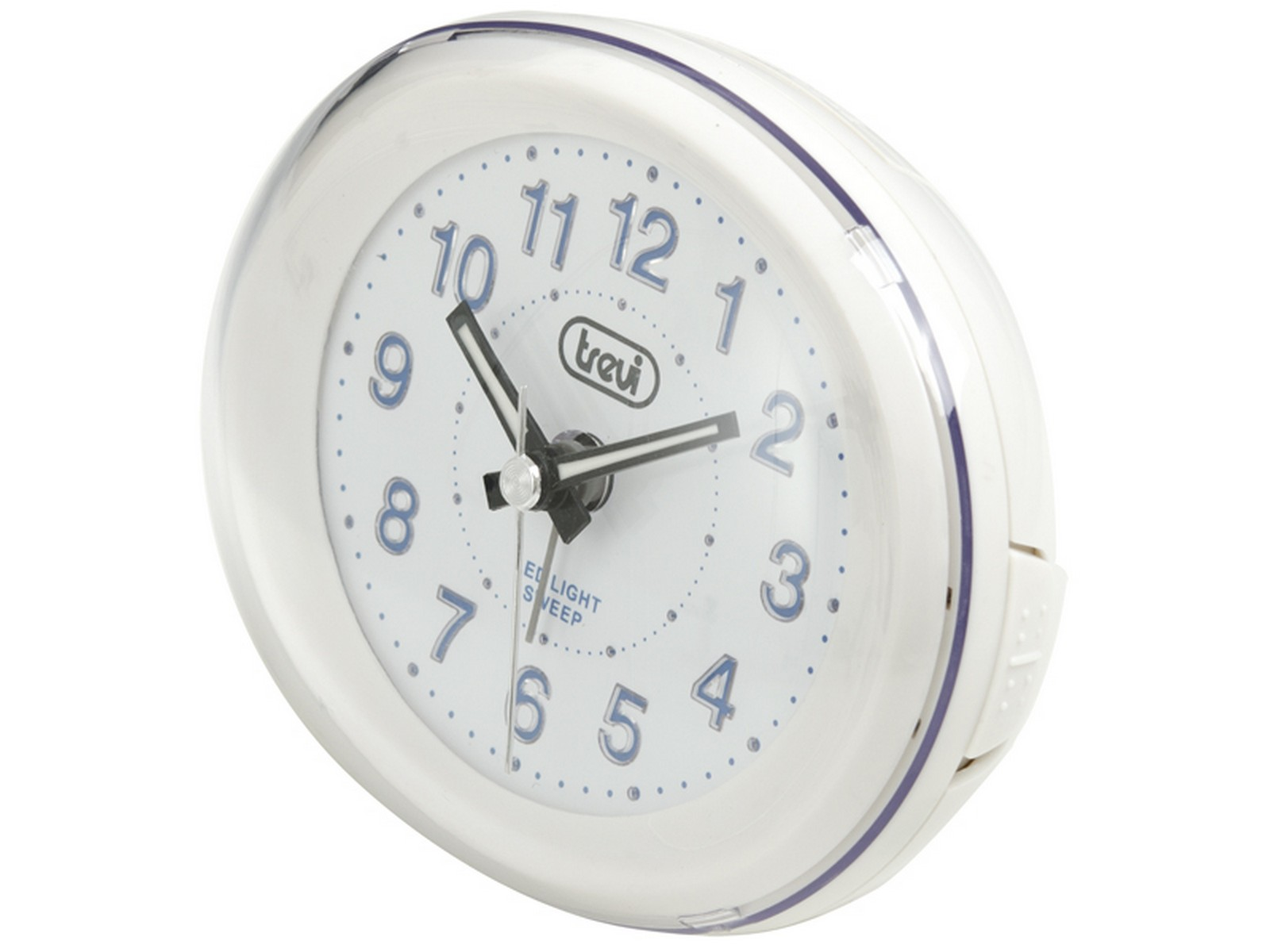 Radio Despertador Trevi sl 3052 quarz blanco reloj alarma cuarzo