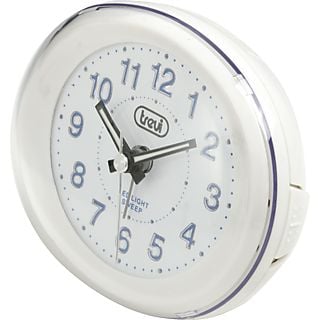 Despertador  - Despertador Trevi Reloj DE Alarma DE Cuarzo Blanco SL 3052, plástico TREVI, Blanco