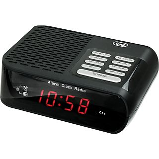 Radio  - Radio portátil Trevi RC 827 D Reloj Negro - Radio (Reloj, Negro, 140 mm, 114 mm, 40 mm, 310 g) TREVI, Negro