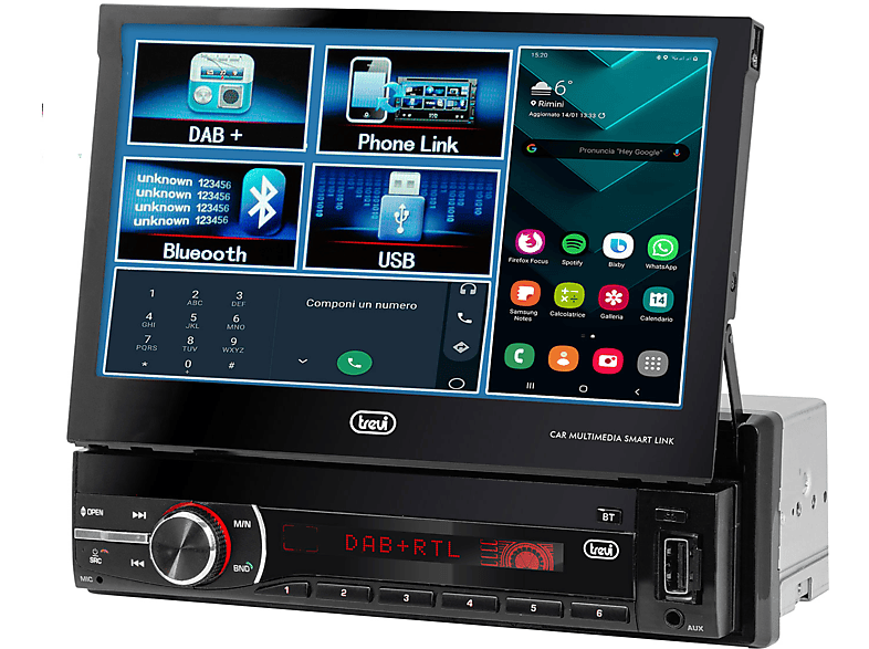 Reproductor Multimedia de Vídeo y Radio para Coche, Dispositivo