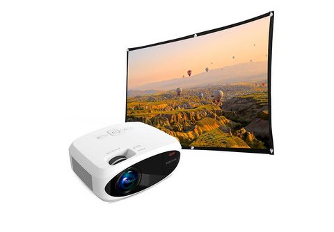 Proyector Wifi - Picasso PRIXTON, 1920 x 1080, 50000 h / -, Full-HD, Blanco