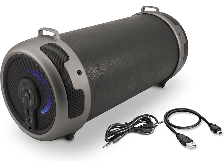 Karaoke CALIBER HPG518BTL Bluetooth -Lautsprecher, Schwarz