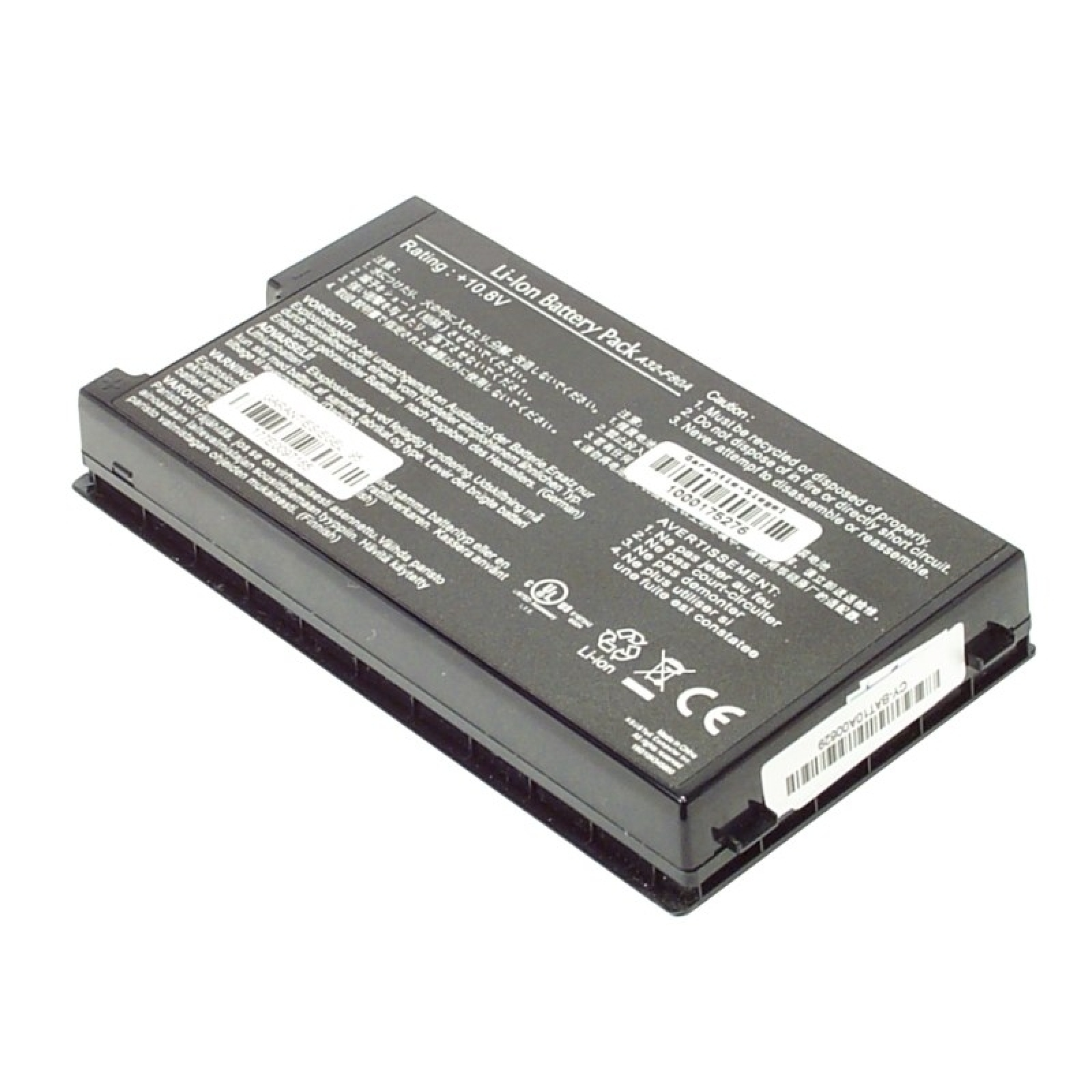 X82Q LiIon, für 4400mAh mAh Lithium-Ionen MTXTEC 4400 Akku Notebook-Akku, 10.8 10.8V, (LiIon) ASUS Volt,