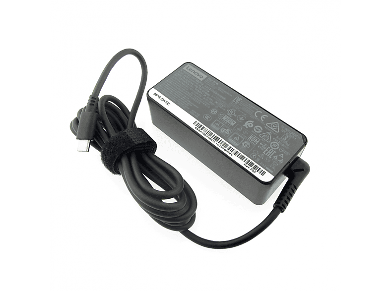 LENOVO 45W USB-C Netzteil Notebook-Netzteil Watt 4X20E75135, ADLX45YCC3A 5A10K34704, ADLX45UDCE2A, 00HM637, SA10E75815, 45