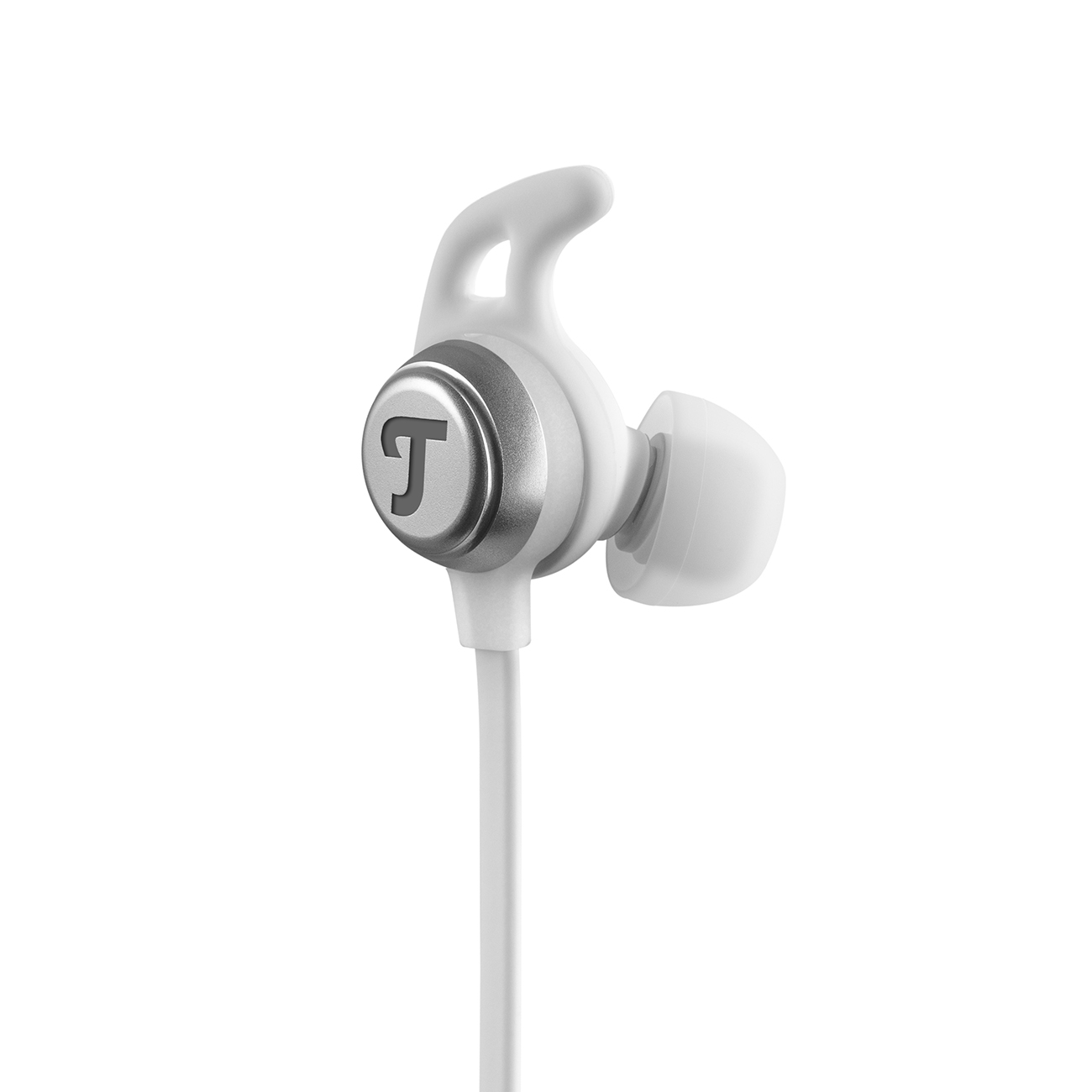 Bluetooth Silver Kopfhörer IN, In-ear REAL White BLUE TEUFEL