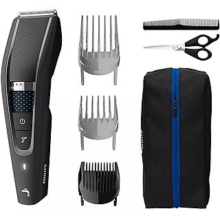 Recortadora de barba y cuerpo - PHILIPS PHILIPS Hairclipper Series 5000 HC5632/15 / Recortadora de barba y cuerpo, 3 niveles, Negro