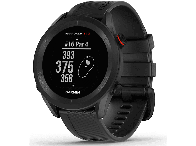 Smartwatch - GARMIN GARMIN Approach S12 Negro Smartwatch Golf Negro GPS