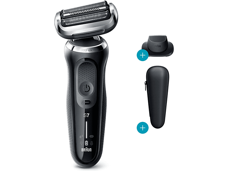 BRAUN schwarz 7 Barttrimmer Series 70-N1200s