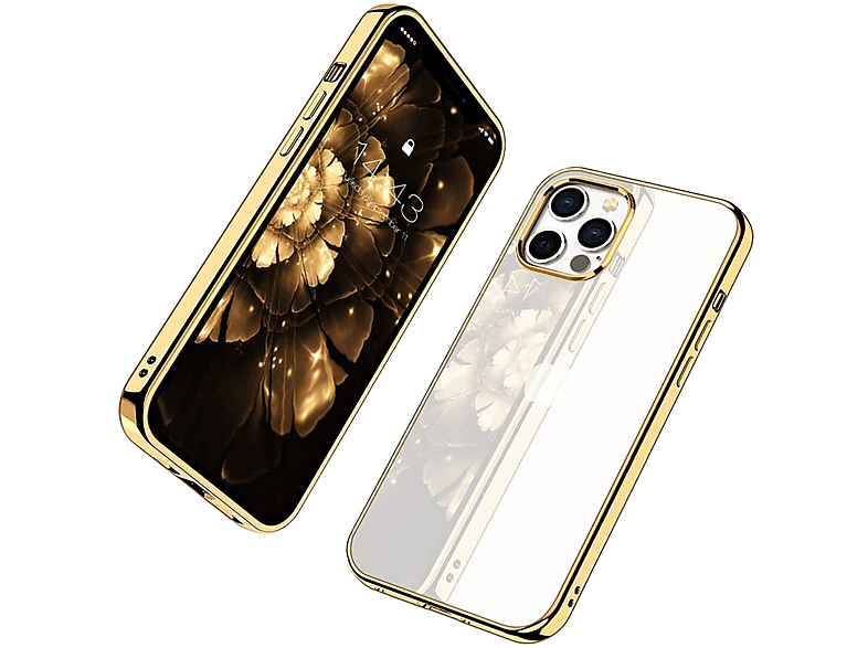ARRIVLY Silikon Hülle, Backcover, Apple, iPhone 13 Pro, Gold