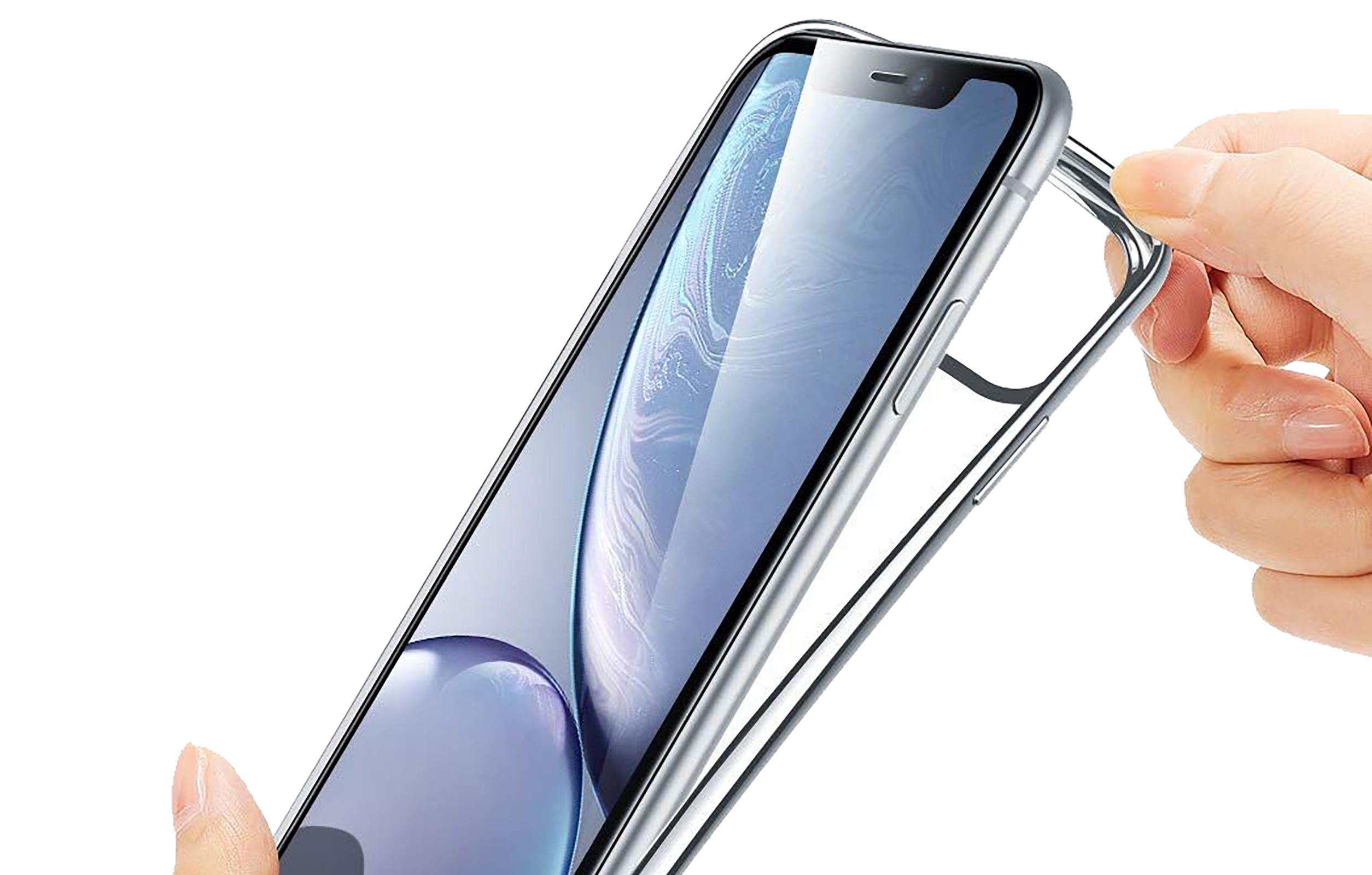Pro, 13 Silber iPhone Backcover, Hülle, Silikon ARRIVLY Apple,