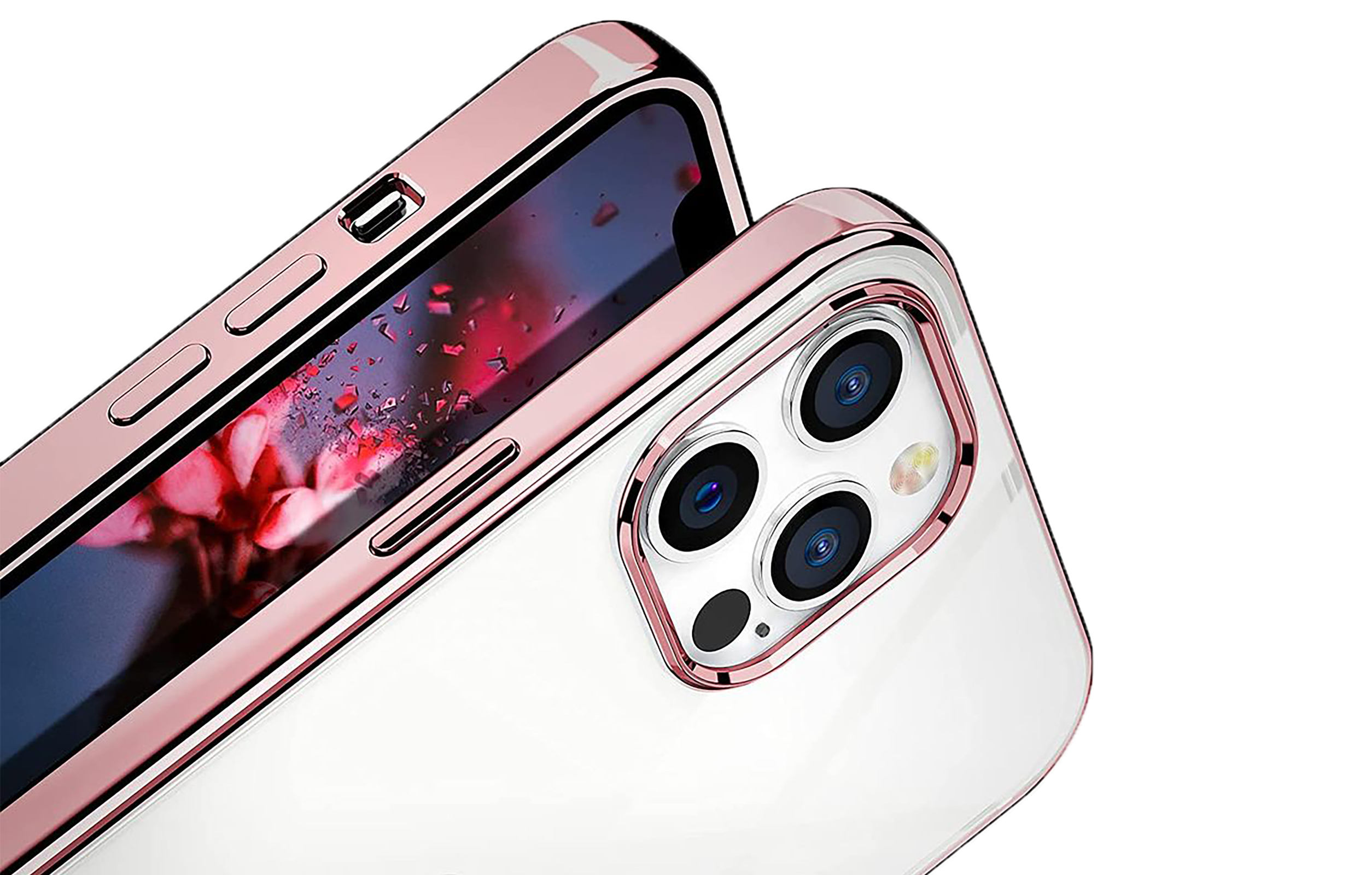 Hülle, ARRIVLY Pro Apple, Rosa iPhone 13 Backcover, Silikon Max,