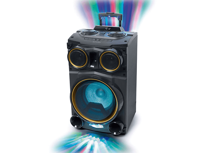 Altavoces con Karaoke para Fiestas - MUSE Muse M1938-DJ Negro / Altavoz de fiestas & karaoke