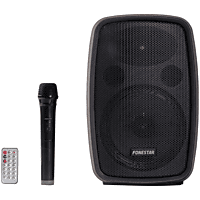Altavoz inalámbrico  - Amply FONESTAR, Negro