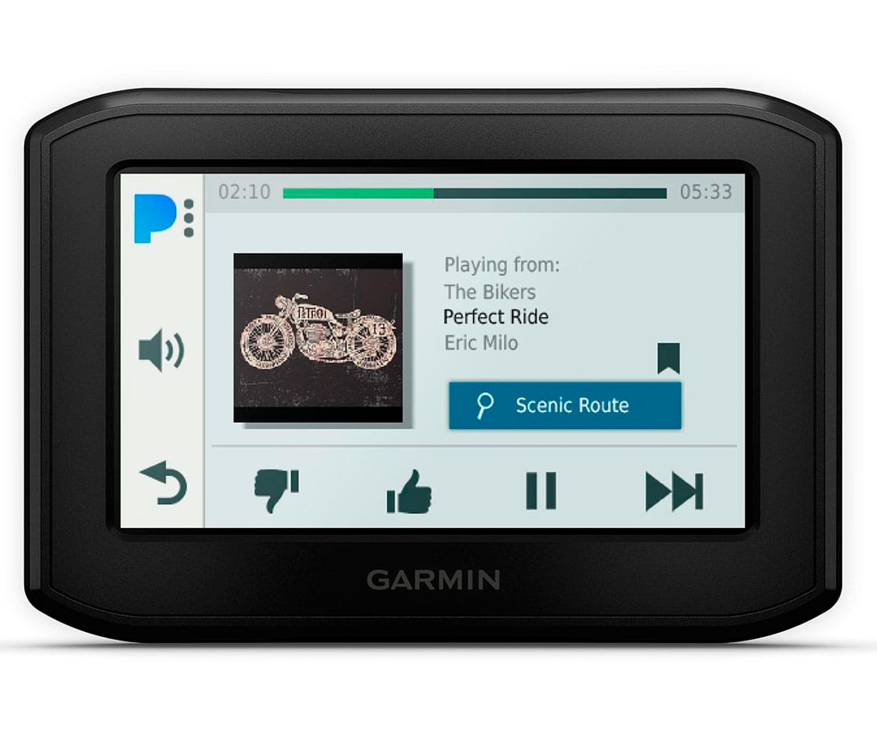 Navegador GPS - GARMIN Zumo 346 LMT-S WE GPS 4.3" para motocicletas con mapas de Europa occidental GARMIN, Negro