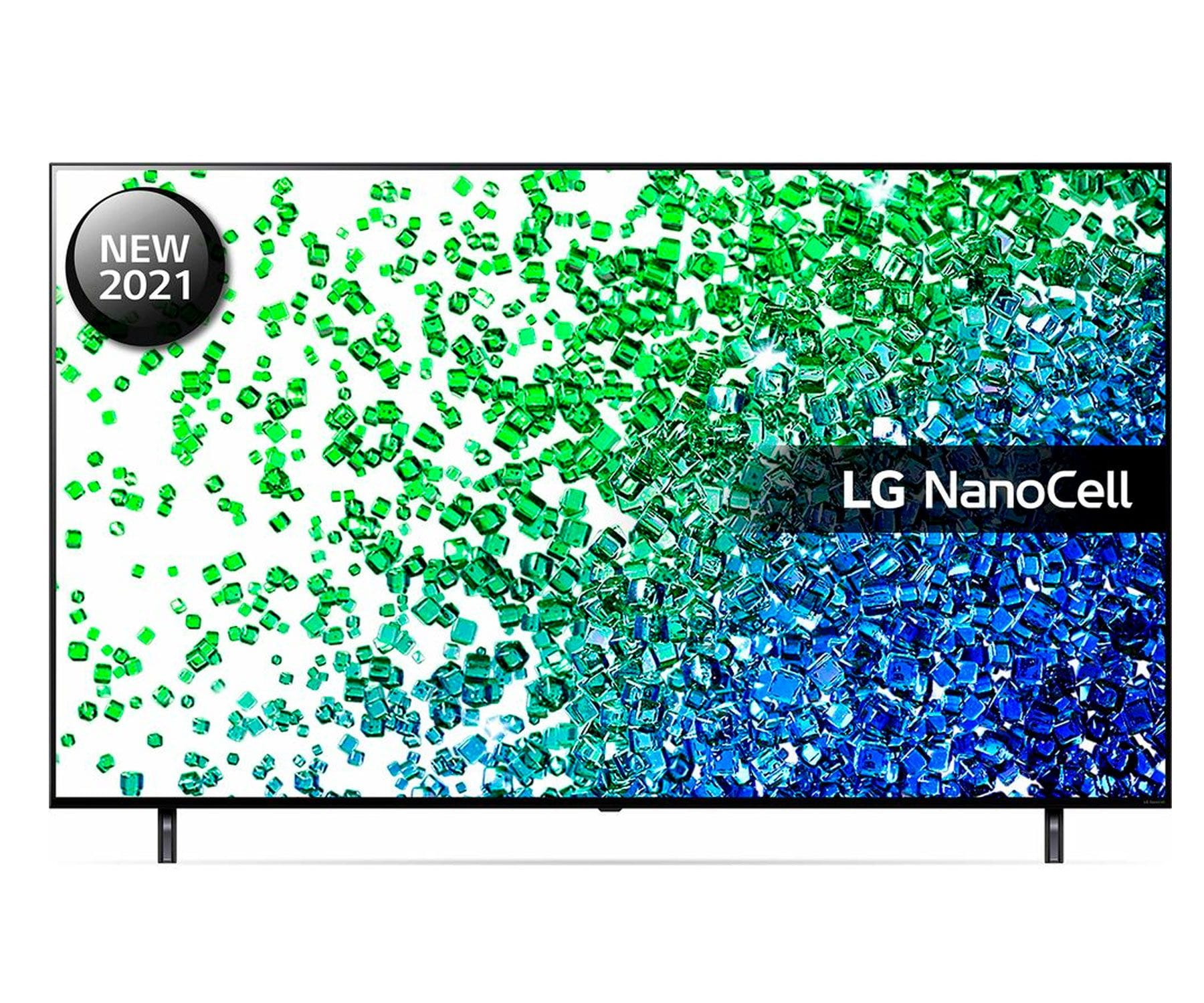 TV LED NanoCell 55" - 55NANO806PA LG, UHD 4K, Procesador de Imagen 4k Quad Core, DVB-T2 (H.265)Sí, Negro