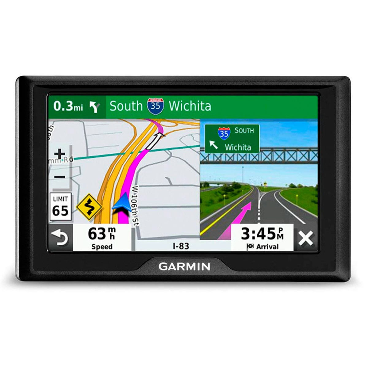 Navegador GPS - GARMIN Driver 52 LMT-S SE GPS 5" con mapas de Europa occidental GARMIN, 5 ", Negro