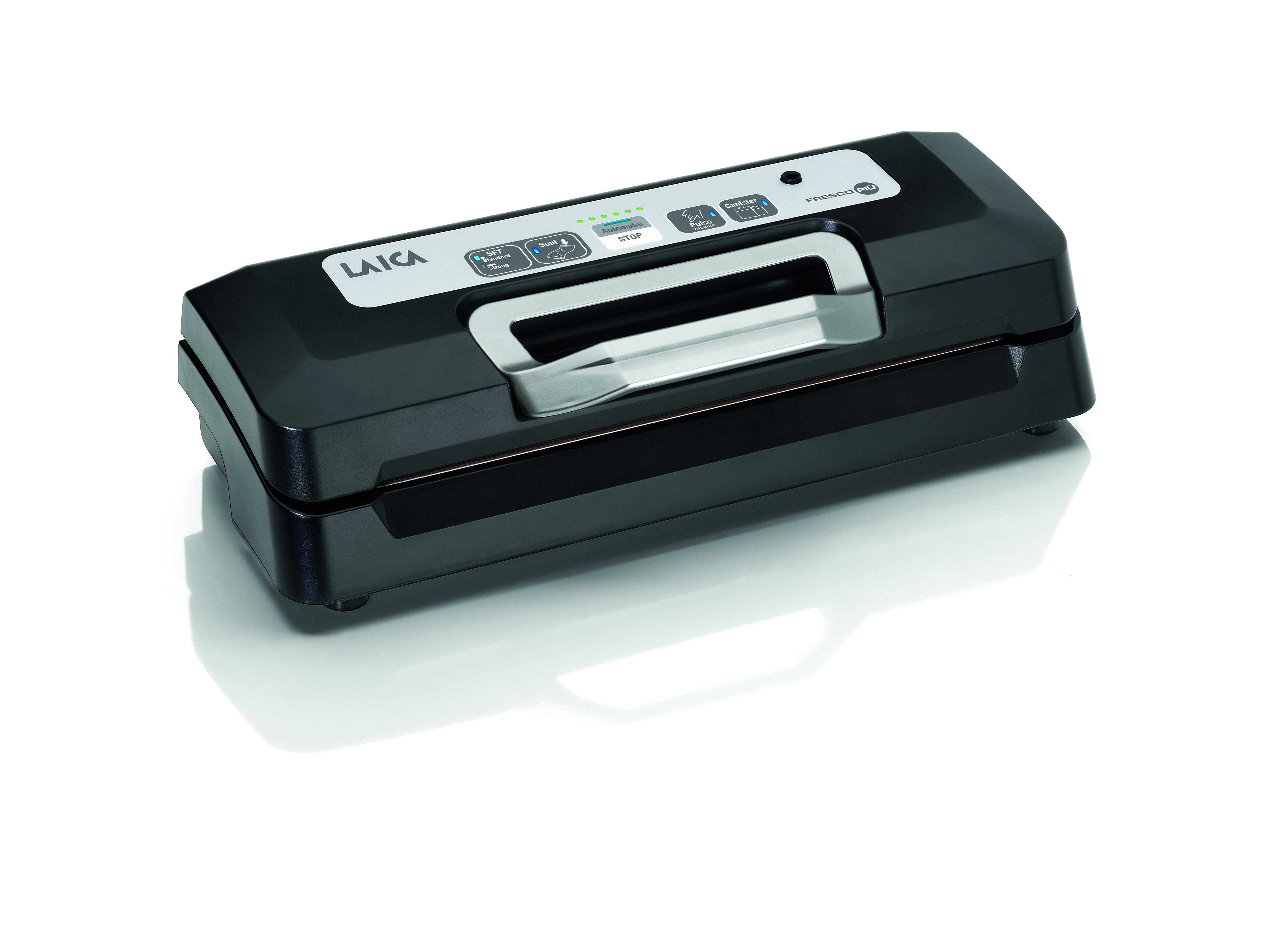 Envasadora al vacío - Envasadora al vacio LAICA VT3119 Doble sellado, 12L/min. LAICA, Negro