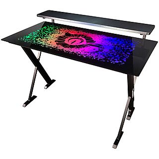 Mesa de escritorio gaming LED RGB  - TAL-WARSHIPX1 TALIUS, 60000,0 g, Negro