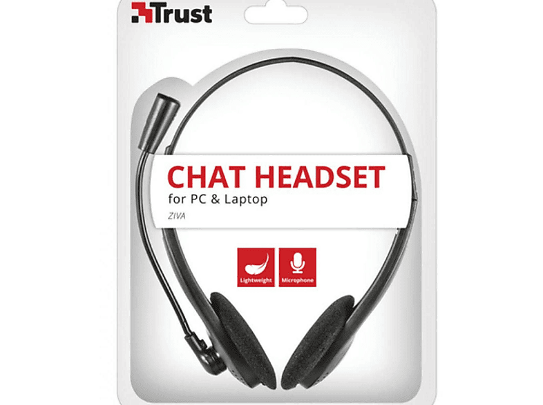 Altavoz Trust Ziva Chat Headset Auricular Con Micr fono TRUST