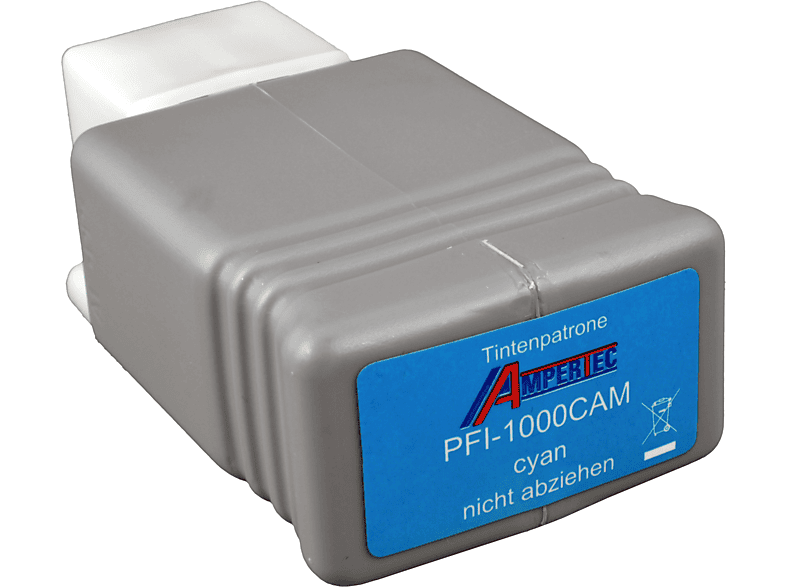 AMPERTEC PFI-1000C cyan (NP-C-1000C(PG)) Tinte