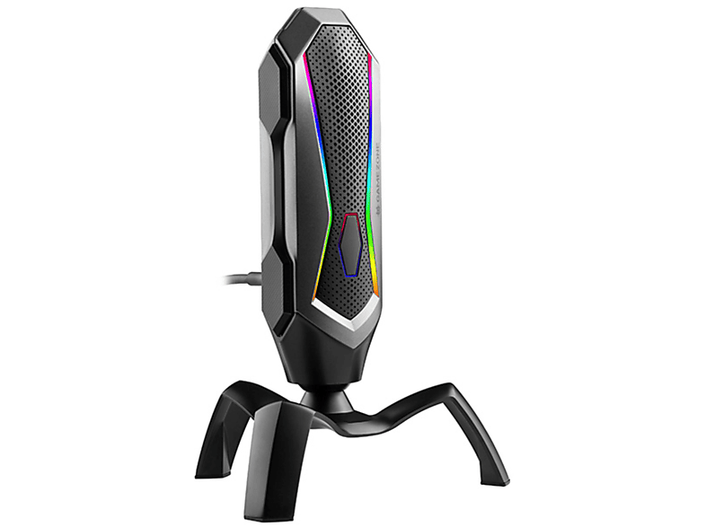 Mikrofon, schwarz Spider RGB TRACER