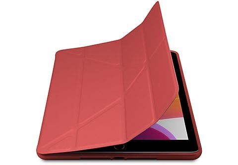 Funda para iPad - UNOTEC Origami2 Para iPad 7ma Generación, 10,2 ", Plástico EVA, Rojo