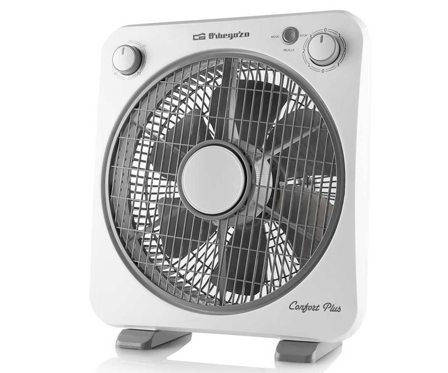 Ventilador Box - ORBEGOZO BF 0138 Ventilador ORBEGOZO, Blanco