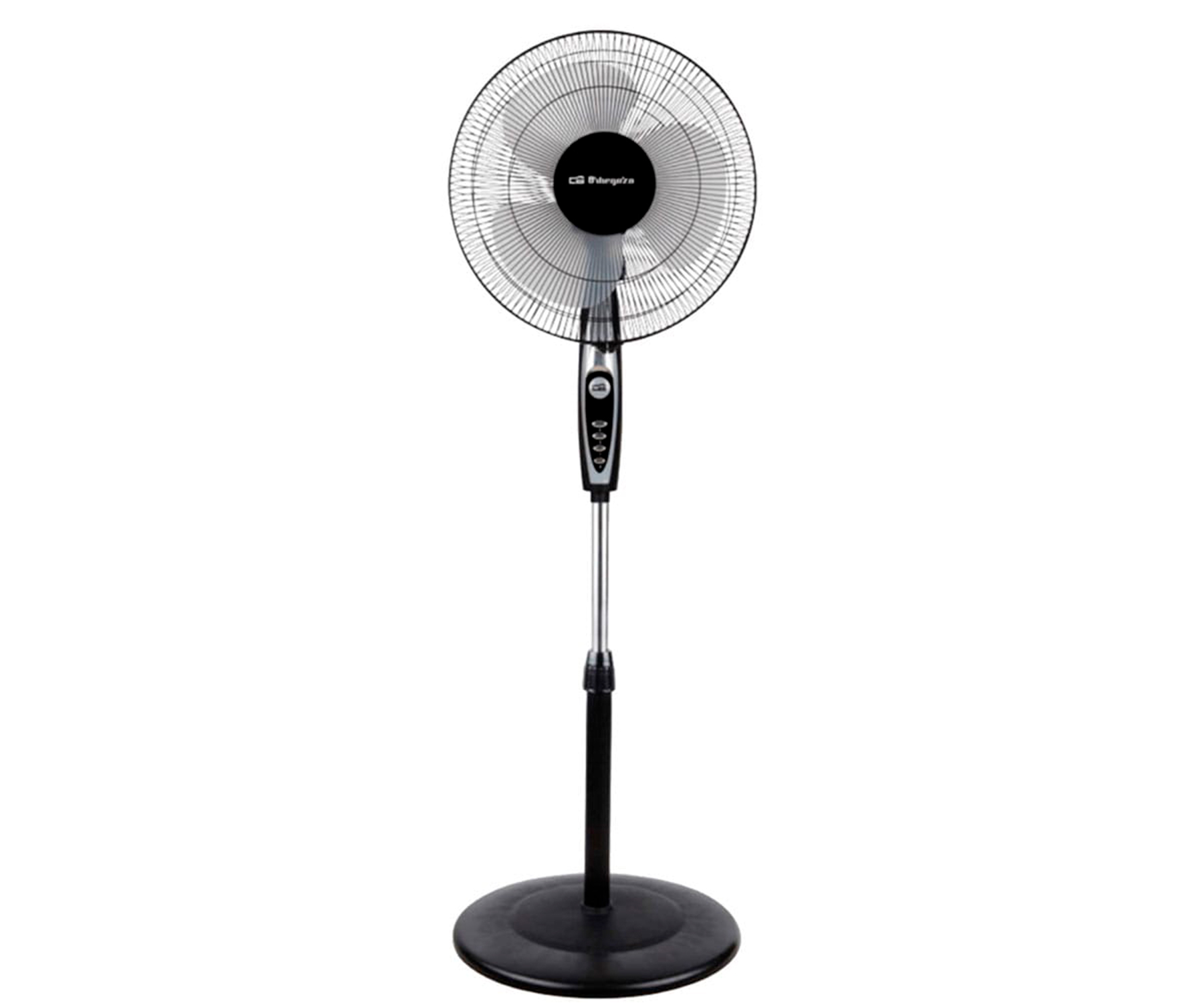 Ventilador de Pie - ORBEGOZO SF 0148 ventilador de pie ORBEGOZO, Negro y plata