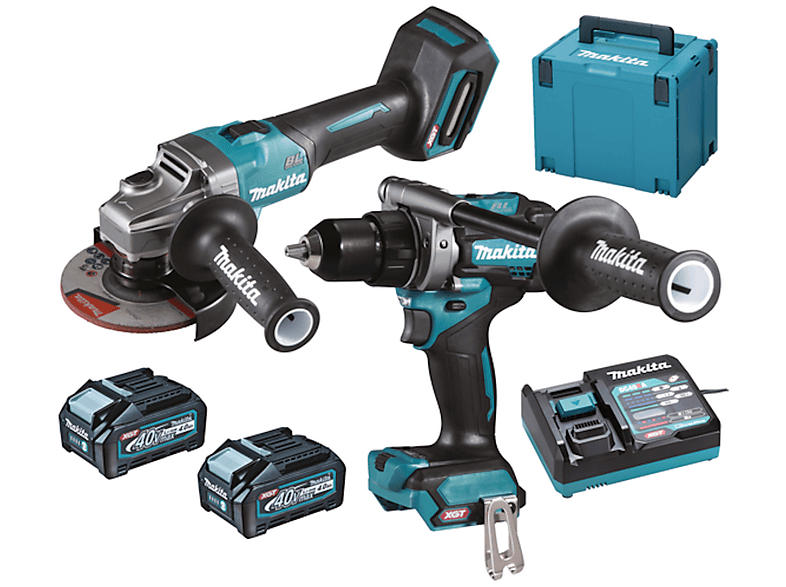 MAKITA Combo 40V XGT DK0124G201GA005G + DF001G (2x4.0Ah MAKPAC) Akku