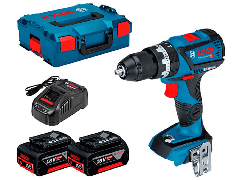 BOSCH GSB Schlagbohrschrauber C L-BOXX) (2x5.0Ah 18V-60