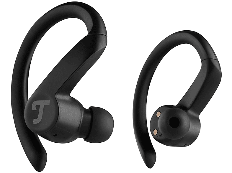 TEUFEL AIRY | TWS, Bluetooth True In-ear MediaMarkt Wireless Kopfhörer Schwarz SPORTS