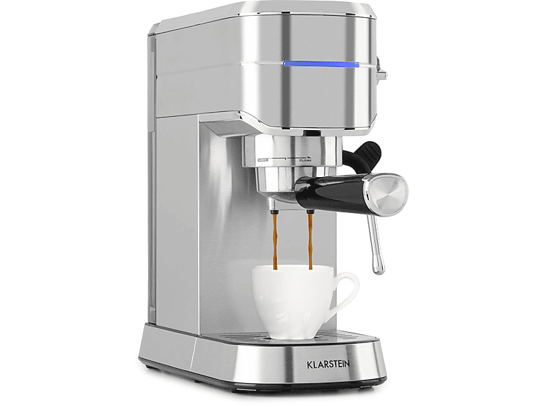 Silber Espressomaschine Futura Espressomaker KLARSTEIN