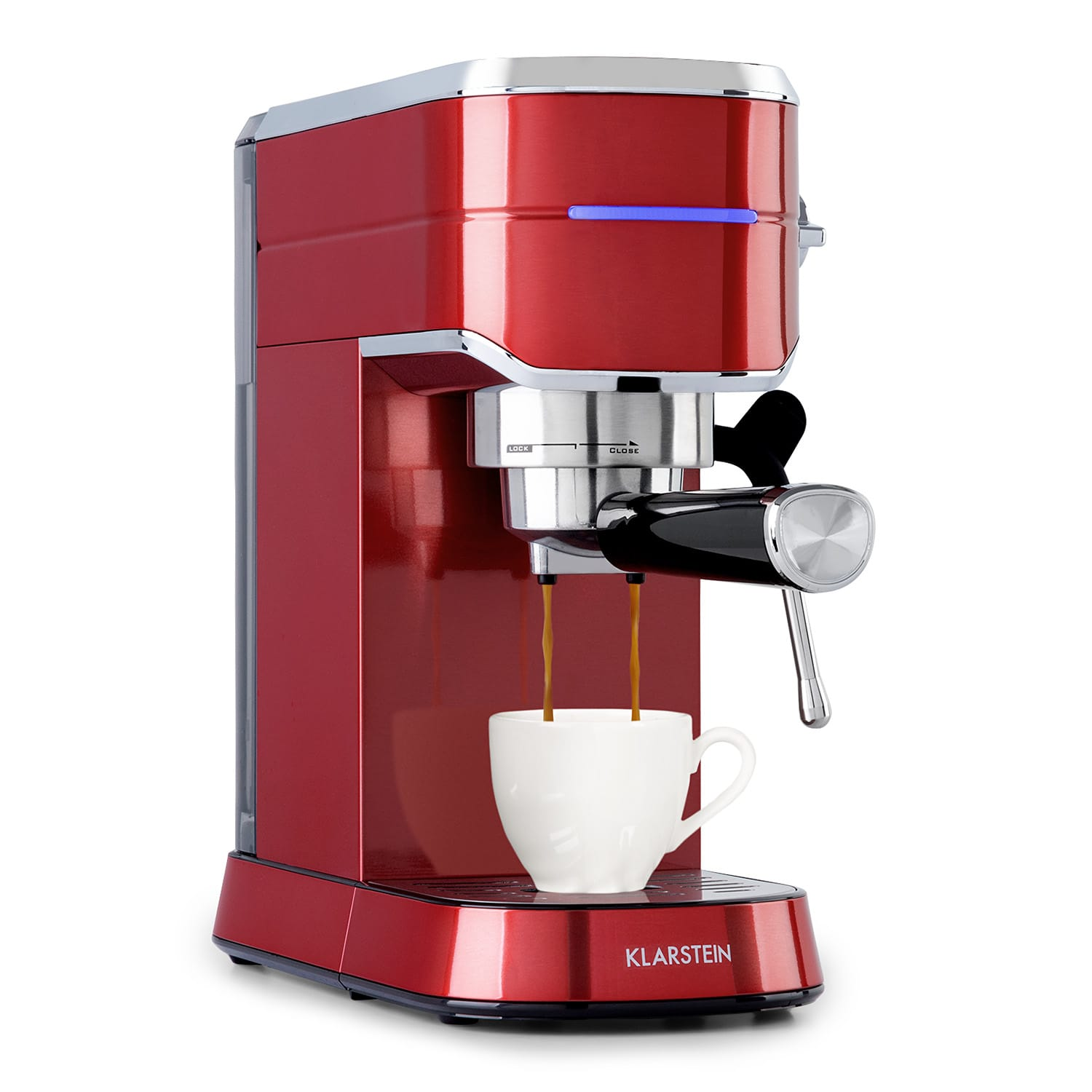 Espressomaschine Futura Rot KLARSTEIN