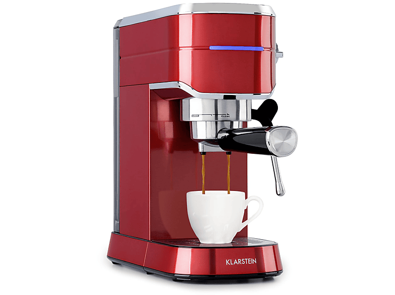 Rot Espressomaschine KLARSTEIN Futura
