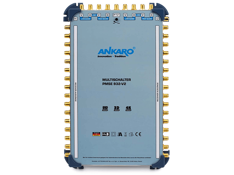 932-V2 PMSE Multischalter ANKARO SAT-Multischalter
