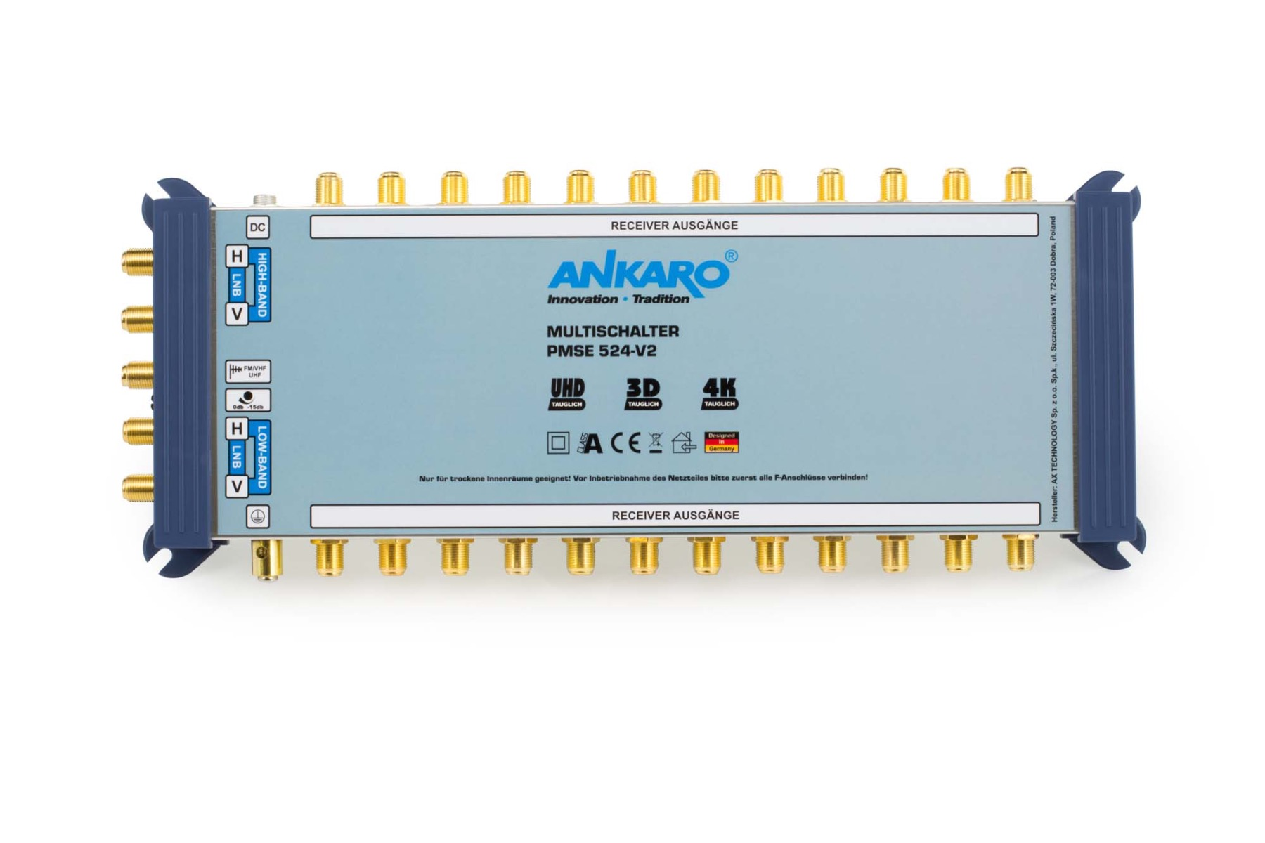 ANKARO PMSE SAT-Multischalter 524-V2 Multischalter