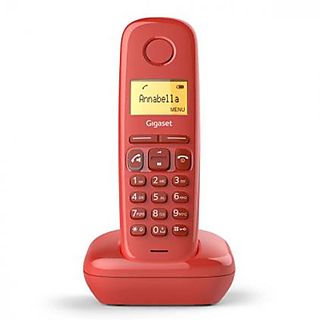 Teléfono inalámbrico - GIGASET S30852-H2812-B1 RED, IP, Rojo