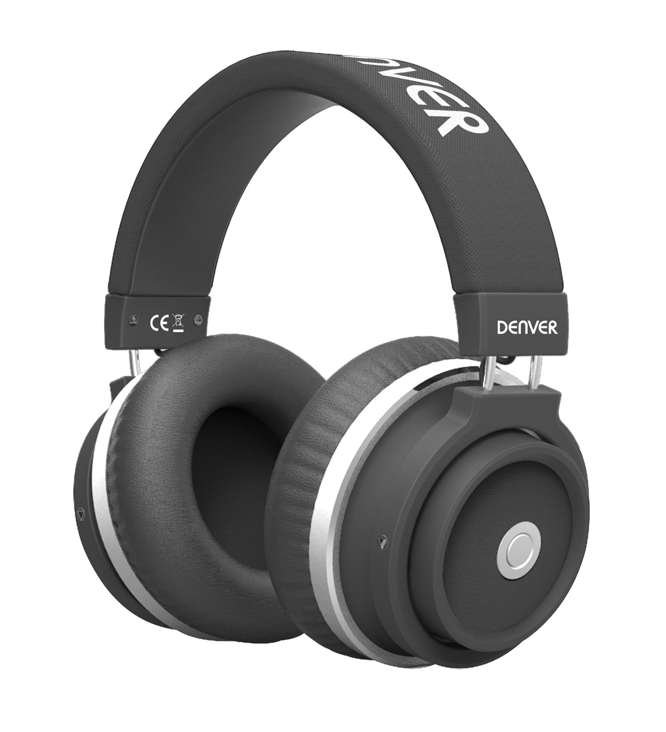 Auricular Denver Electronics BTH-205 Diadema Binaural Inalámbrico y  alámbrico, Negro DENVER, Supraaurales, Bluetooth, Negro