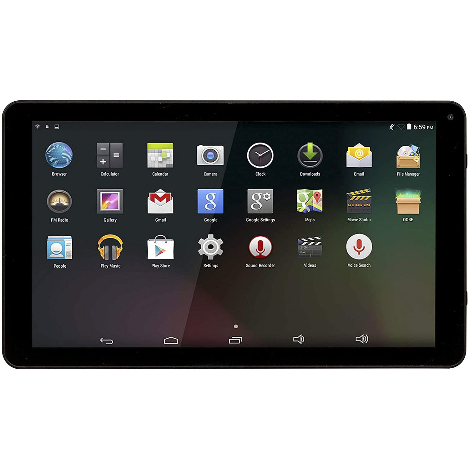 Tablet - Denver TAQ-10253 10.1 16GB 1GB Marca Denver DENVER, Negro, 10,1 ", 1 GB, Qualcom, Android