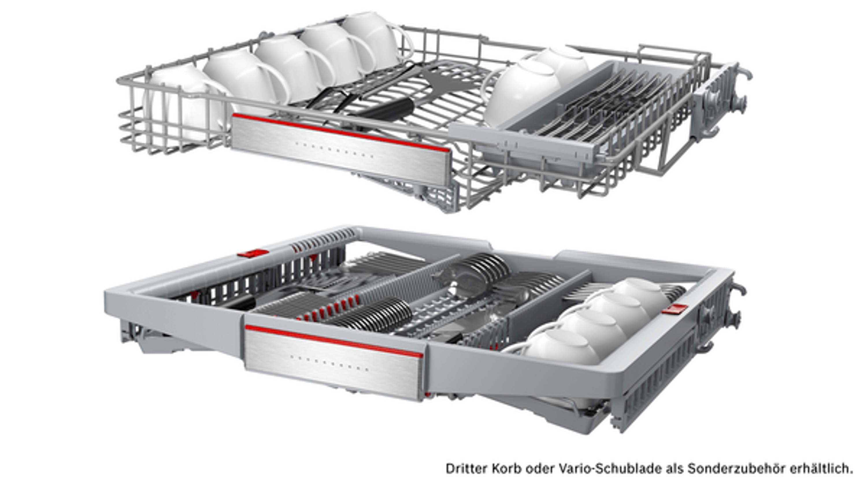 Geschirrspüler breit, 59,8 D) (Besteckkorb, SBV4HBX40E BOSCH (vollintegrierbar cm