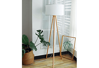 Stehleuchte skandinavische Stehlampe für Wohnzimmer Standleuchte mit Glühbirne 