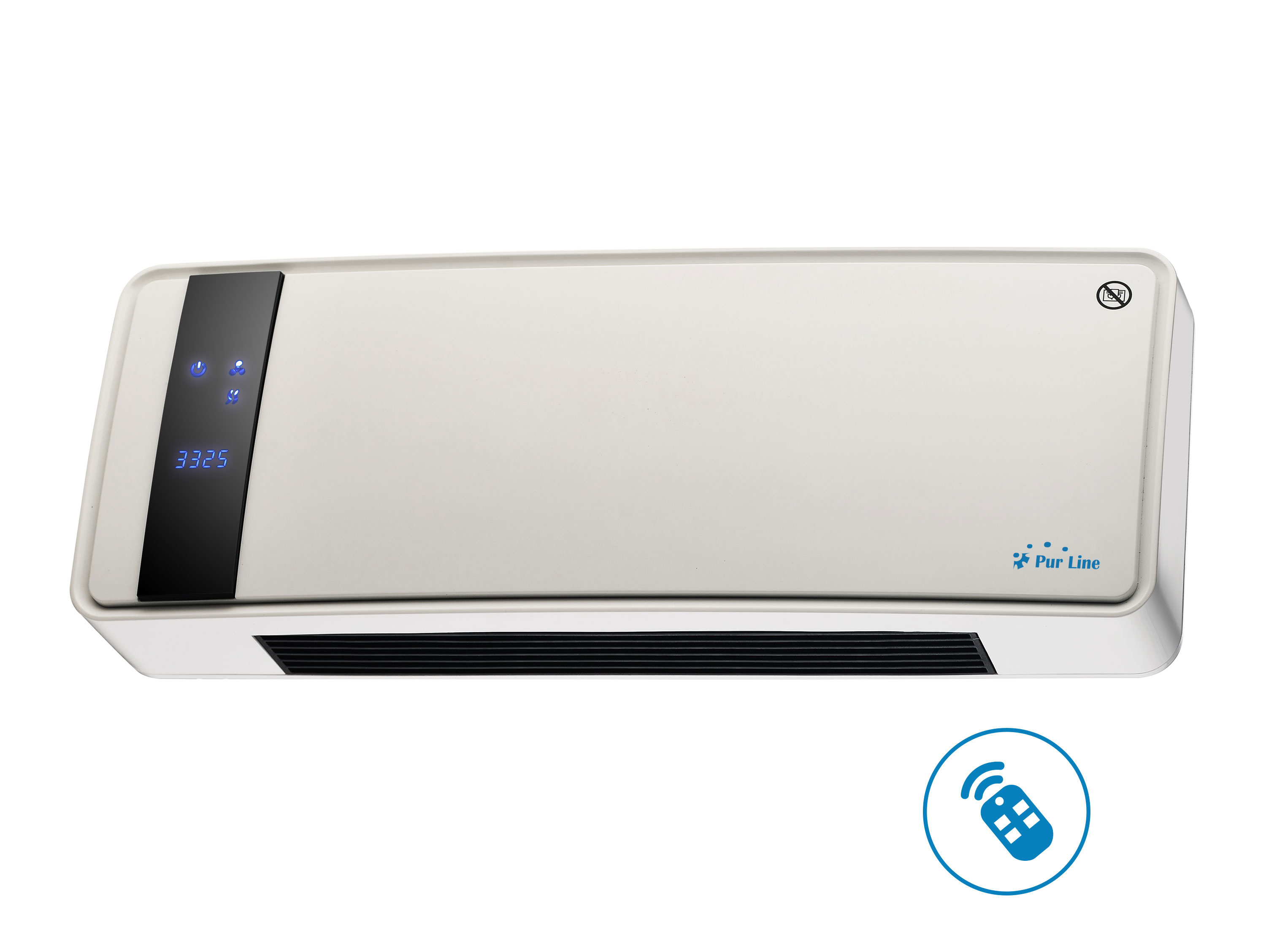PURLINE Heizungslüfter HOTI M65 Heizlüfter (2000 Watt, Raumgröße: 15 m²)