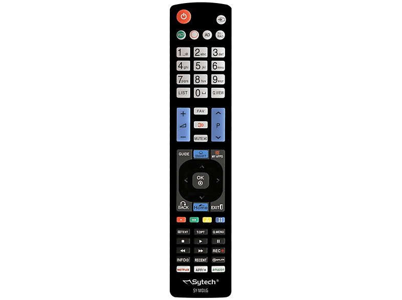 Mandos a Distancia - DCU Mando a distancia universal para LG Smart TV DCU,  Negro
