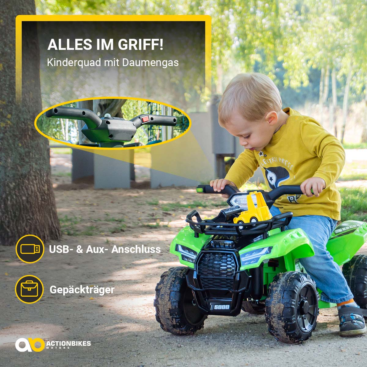 ACTIONBIKES MOTORS Jumpy Quad Elektroauto